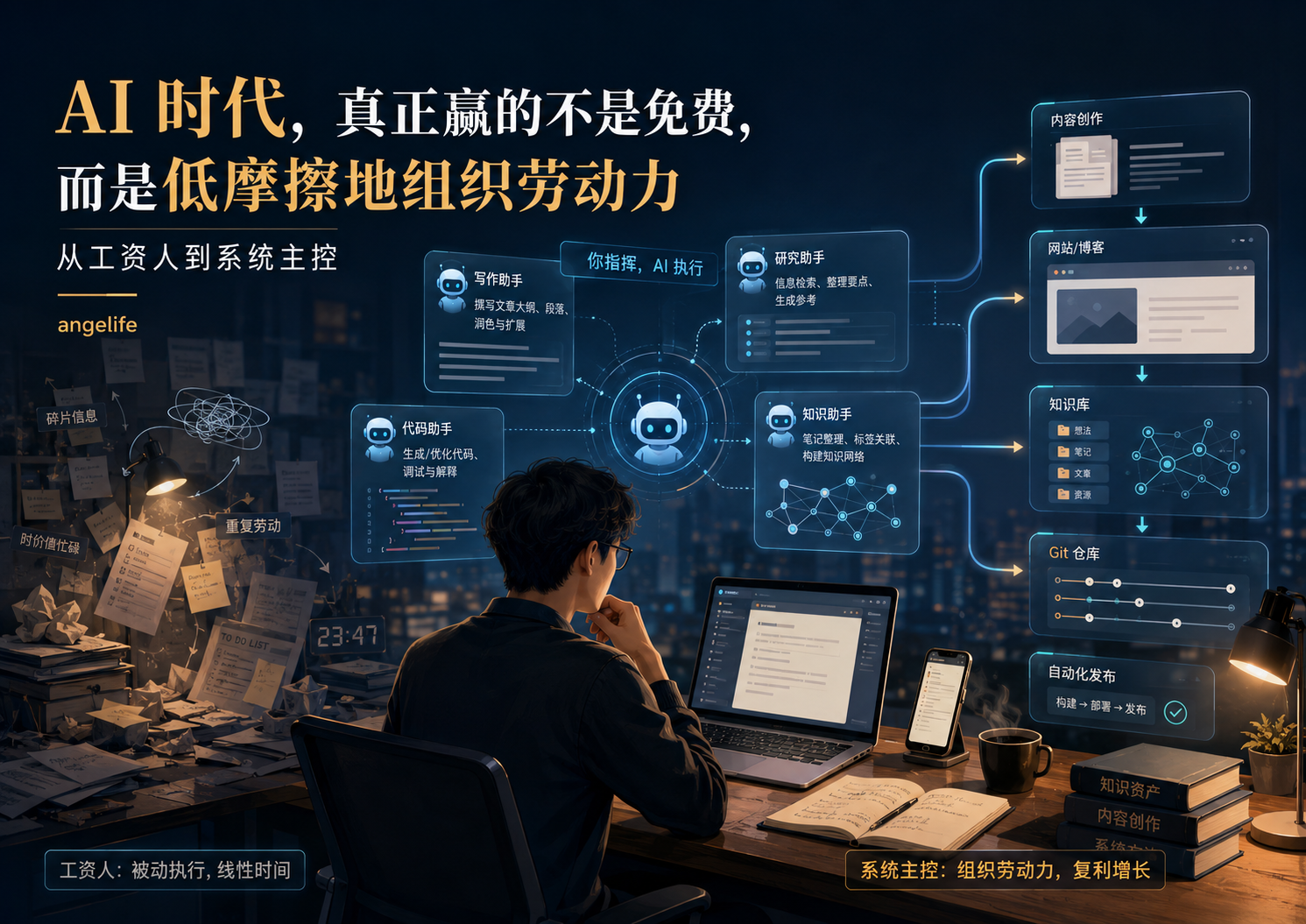 AI 时代低摩擦组织劳动力